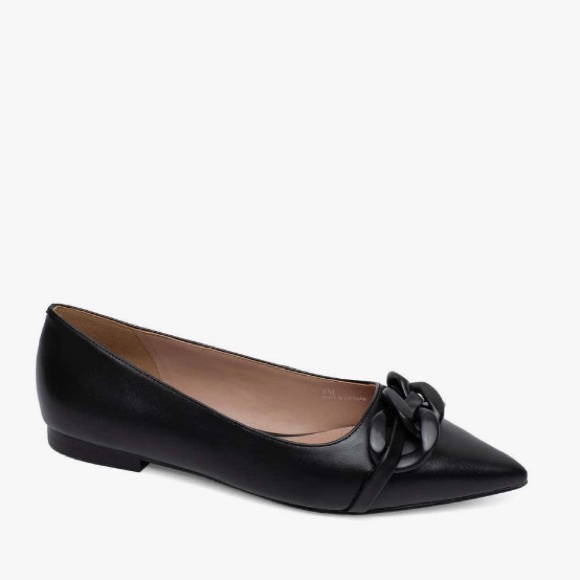 Linea Paola Nora pointed toe flat. 6M. Never worn, mint condition - Picture 6 of 6